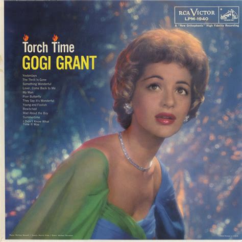 Gogi Grant - Torch Time (1959, Vinyl) | Discogs