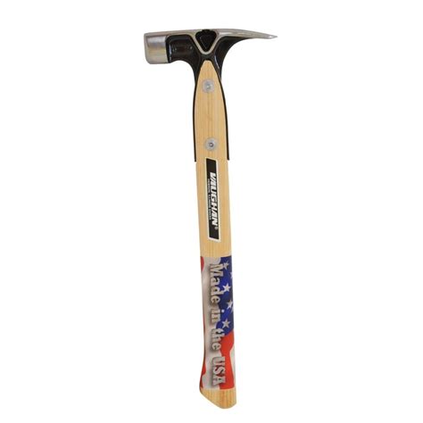 VAUGHAN Vw 18-oz Milled Face Steel Head Wood Framing Hammer at Lowes.com