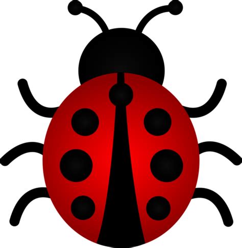 Little Red Ladybug Clip Art - Free Clip Art