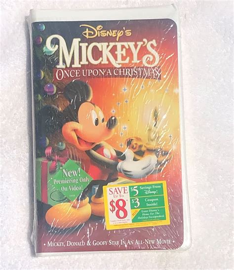 Buy Mickey's Once Upon A Christmas (VHS) (Animated, 1999) (First Release With Original Cover Art ...