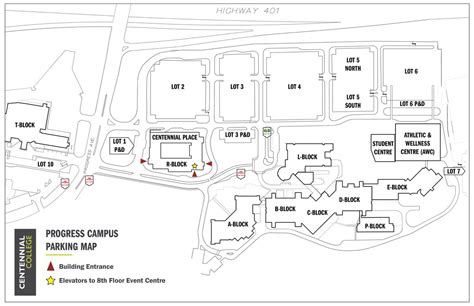 Centennial College Progress Campus Map – Map Of California Coast Cities