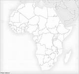 Africa Map coloring Page sketch template