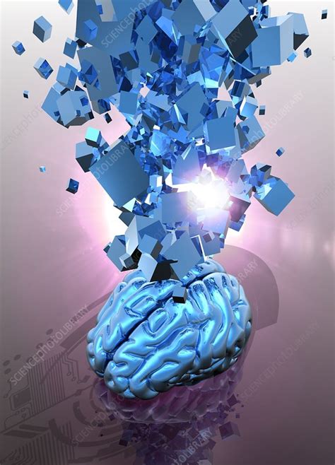 Neuromorphic engineering, illustration - Stock Image - F011/7754 ...