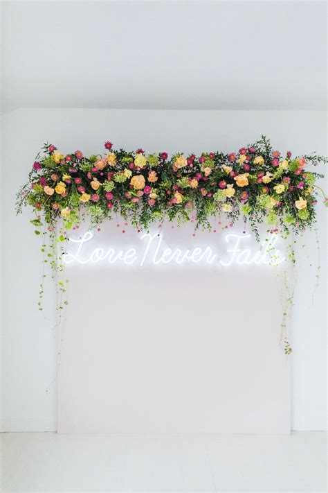 How To Make A Flower Photo Booth Backdrop With FiftyFlowers.com