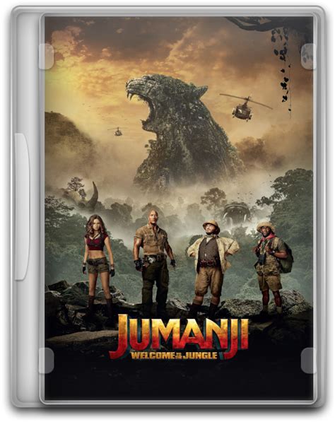 Jumanji: Welcome to the Jungle (2017) DVD ICON by moeinmoradi on DeviantArt