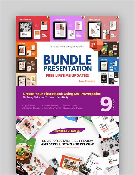 Ebook Template Powerpoint