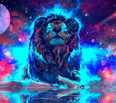 Galaxy Lion Wallpapers - Wallpaper Cave