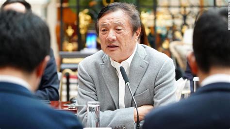 Huawei CEO Ren Zhengfei: US scare tactics will frighten off investors - CNN