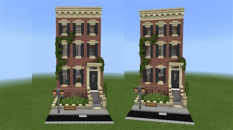 Minecraft Tutorial NYC Townhouse - YouTube | Nyc townhouse, Nyc house ...