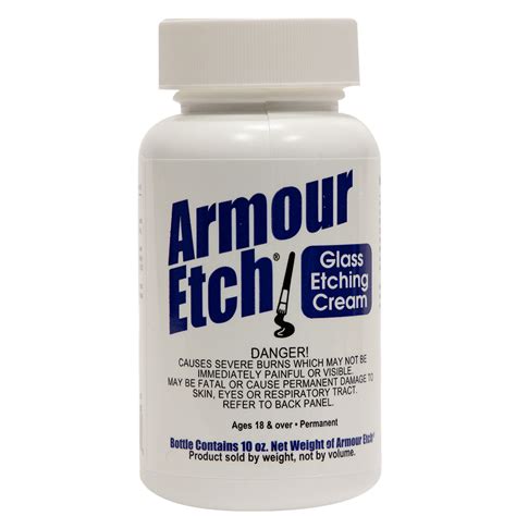 10 oz Armour Etch Glass Etching Cream - Etchworld.com - Glass Etching Supplies Superstore