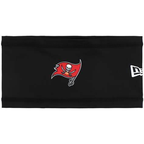 NFL Tampa Bay Buccaneers New Era Official Training Camp COOLERA Headband â€“ Black