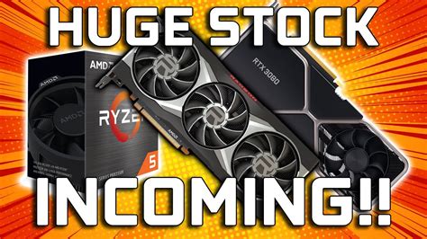 HUGE RX 6800 XT, RTX 3080, & Ryzen 5900X Stock Coming - How to Buy ...