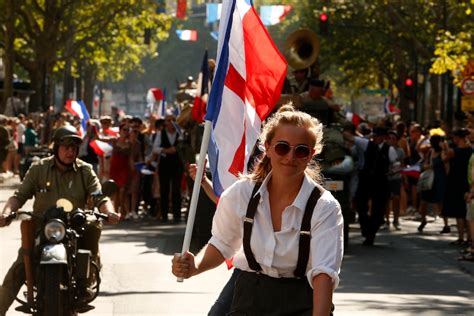 Paris celebrates French Resistance role in liberation from Nazi ...