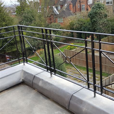 Roof Terrace Railings | Titan Forge Ltd | Railings outdoor, Balcony ...