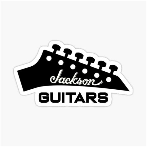 "Jackson Guitars" Sticker for Sale by wasisnt | Redbubble