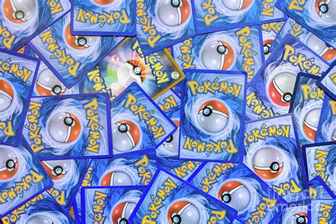 Pokemon Trading Card Game, fondn Photograph by Joaquin Corbalan