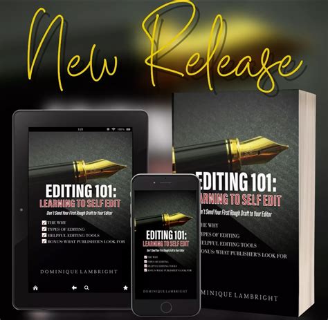 Editing 101 Book! It’s Here! - DML Editing & Writing