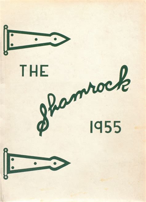 1955 yearbook from Cathedral High School from Rapid city, South Dakota for sale