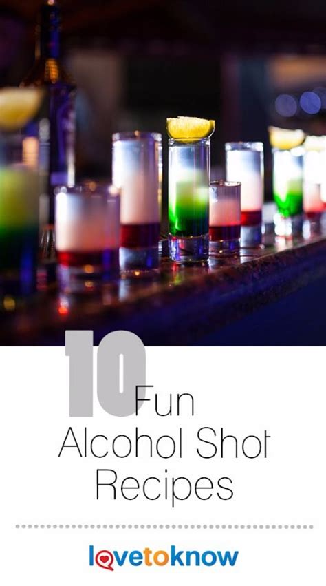 10 Fun Recipes for Alcohol Shots to Get the Party Started | LoveToKnow ...