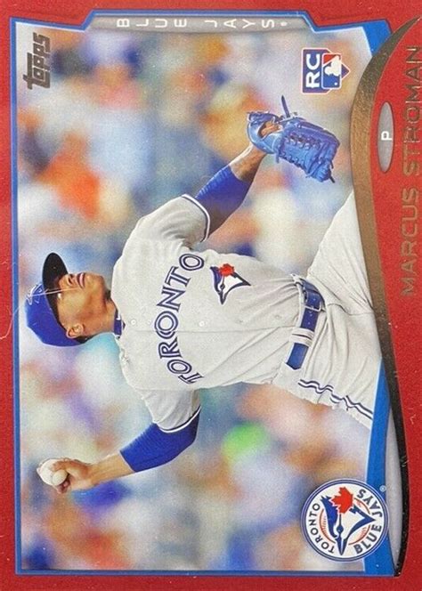 Marcus Stroman 2014 Topps Update #US-197 Target Red Border (Pitching ...