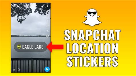 How to Add Snapchat Location Stickers - YouTube