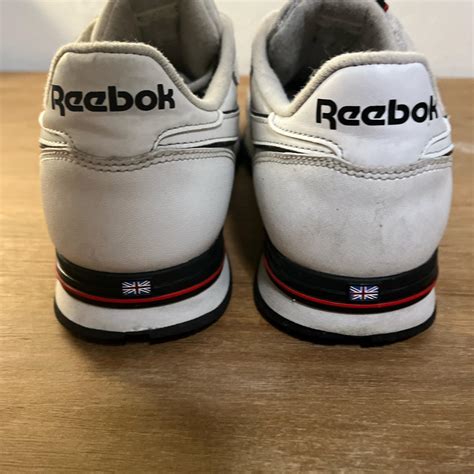 Reebok Classic White Leather, vintage, Men’s 7.5 or... - Depop