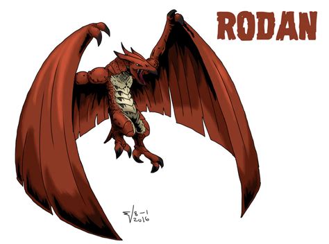 RODAN by ABSOLUTEWEAPON on DeviantArt