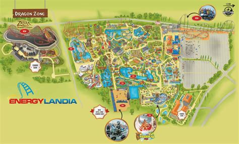 Energylandia Map and Brochure (2016 - 2023) | ThemeParkBrochures.net