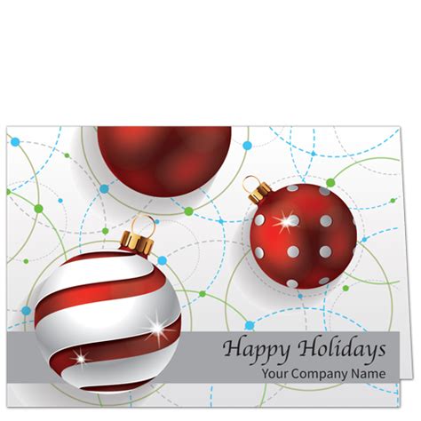 Christmas Cards for Business Ornaments | Business Christmas Cards ...