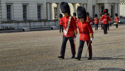 Royal Guards Prepare for the Ceremonia Editorial Image - Image of ...