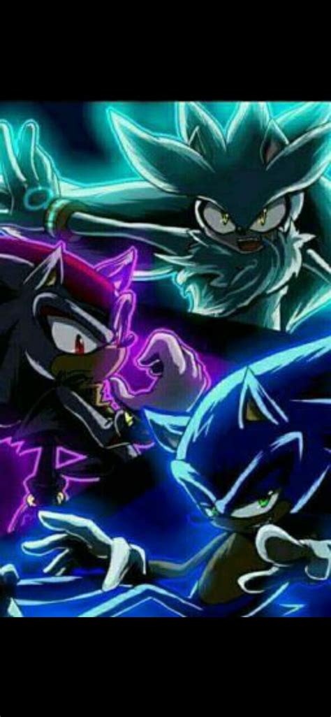 Sonic Shadow And Silver The Hedgehog Wallpaper