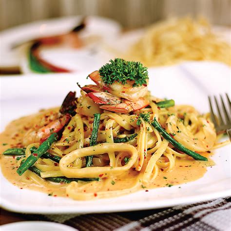 SEAFOOD PASTA IN SPICY CREAMY SAUCE - Secret Recipe Cakes & Cafe | Bangladesh