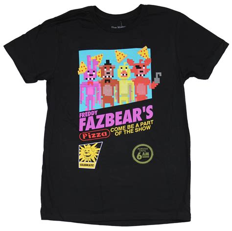 Five Nights at Freddy's - Five Nights at Freddy's Mens T-Shirt - Retro ...