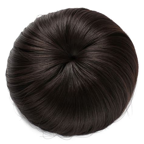 Onedor Synthetic Hair Bun Extension Donut Chignon Hairpiece Wig ...