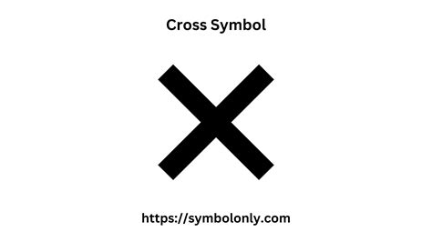 Antichrist Cross Text Symbol