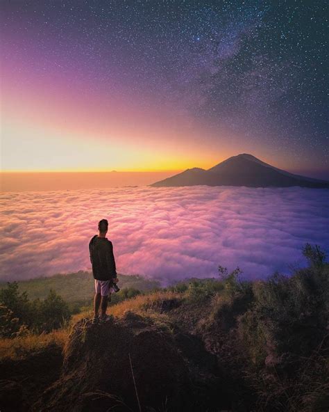 "We were starstruck at the views..." Mount Batur, Bali