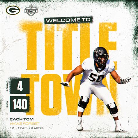 Green Bay Packers 2022 Draft Coverage on Behance