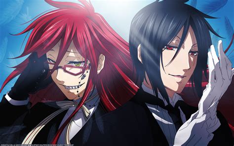 Grell Sutcliff & Sebastian Michaelis Black Butler HD Wallpaper