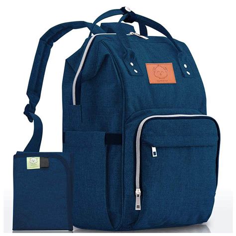 Diaper Bag Backpack Navy Blue - With Heart & Soul - Boutique Gift Shop for Any Price Point