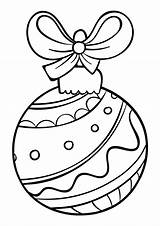 15 Best Free christmas Printable ornament coloring Pages – Artofit sketch template