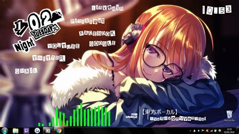 HD限定 Rainmeter Skin アニメ