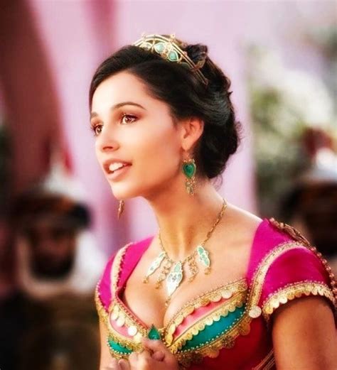 The latest image released of Naomi Scott in the iconic role of Princess ...