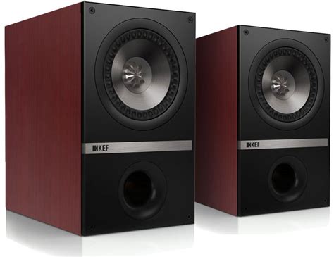 KEF Q100 Q Series 5.25" Bookshelf Speakers Rosewood Pair | Accessories4less