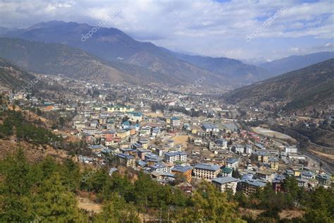 The city of Thimphu, Bhutan — Stock Photo © RudolfT #105916780