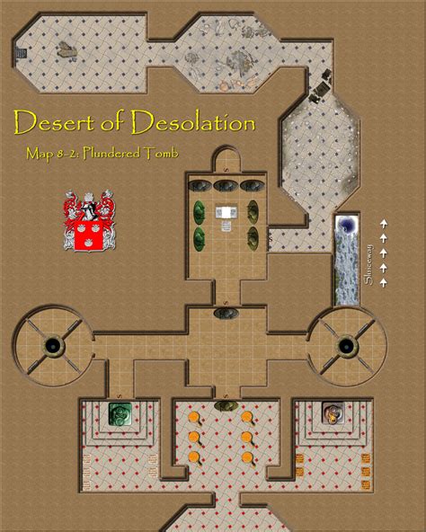 DM Notes & Maps for Desert of Desolation Maps (I3-I5) - Dungeon Masters ...