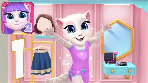 My Talking Angela 2 - Gameplay part 1(iOS, Android) - YouTube