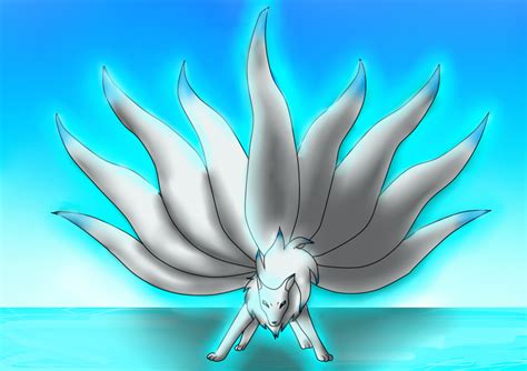 shiny ninetales by leavg on DeviantArt