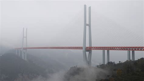 China opened World’s highest Beipanjiang Bridge to traffic in the Guizhou