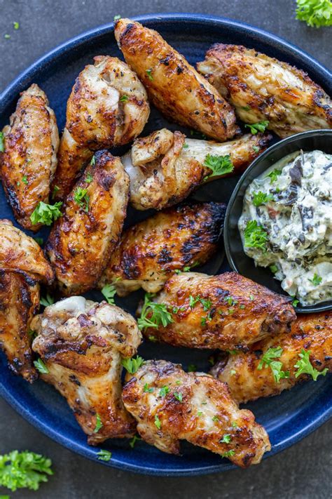 Baked Chicken Wings (3 Ingredients) - Momsdish