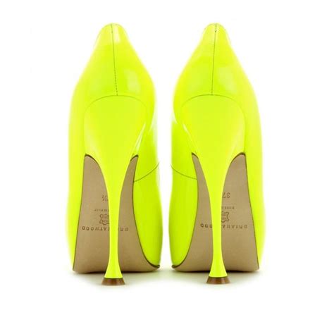 Highlighter yellow shoes! #BrianAtwoodHeels | Brian atwood heels, Heels ...